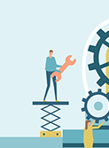 Training and support illustration